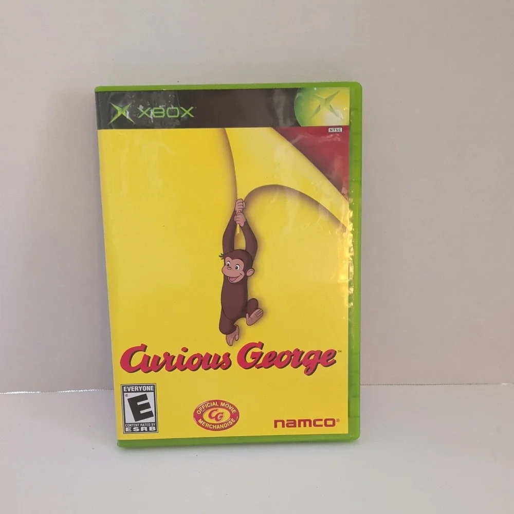 Curious George Microsoft Xbox Original Video Game Namco 2006 CIB Complete
